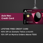 Axis Bank Neo CREDIT CARD (LIFETIME FREE)