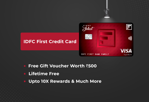 idfc first bank credit card