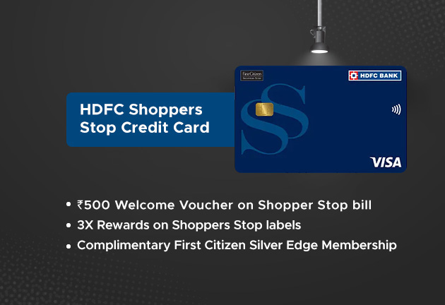 hdfc shoppers stop credit card