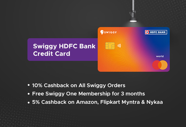 swiggy hdfc credit card